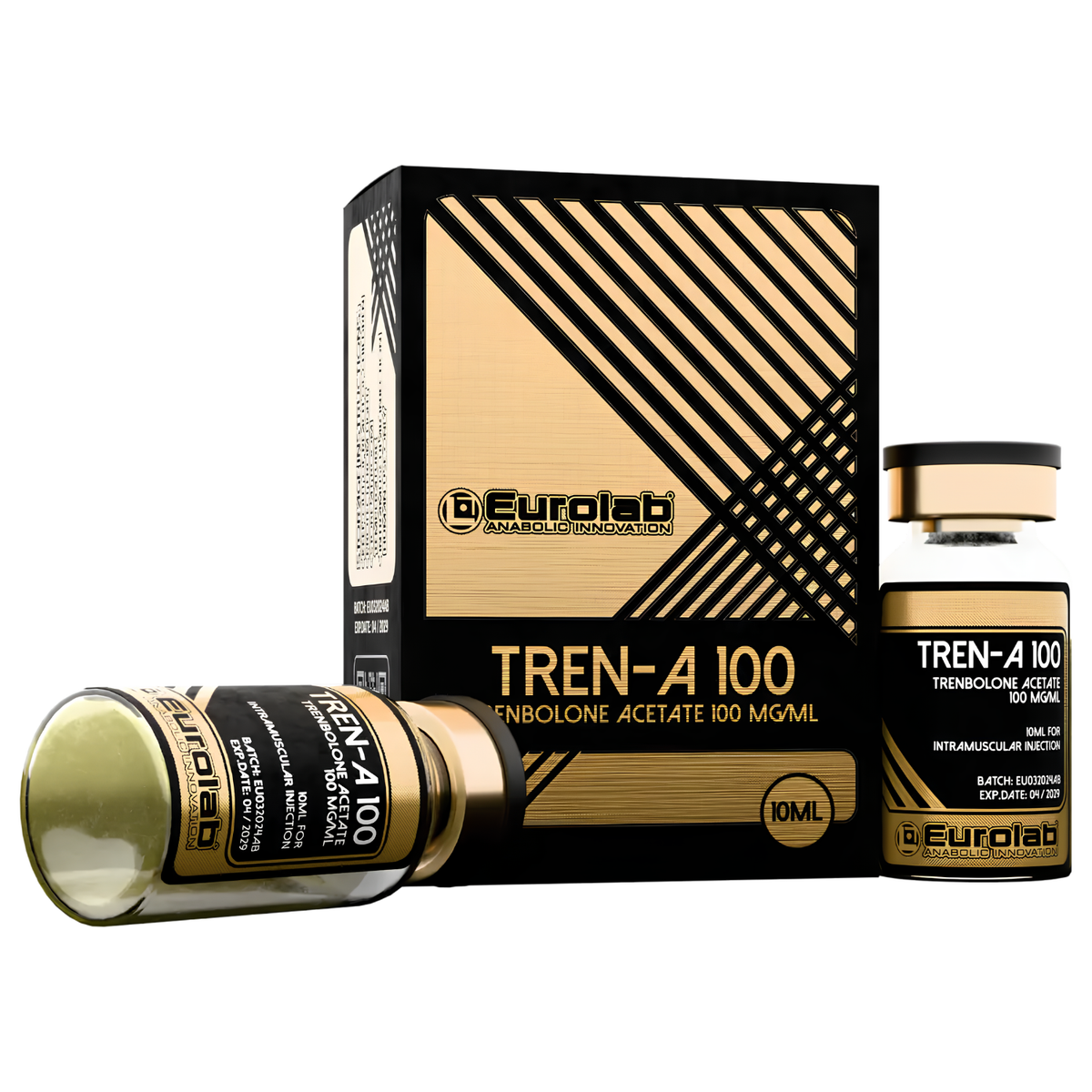 Eurolab Tren-A 100  / Trembolona Acetato 100 mg/10 Ml / Vial