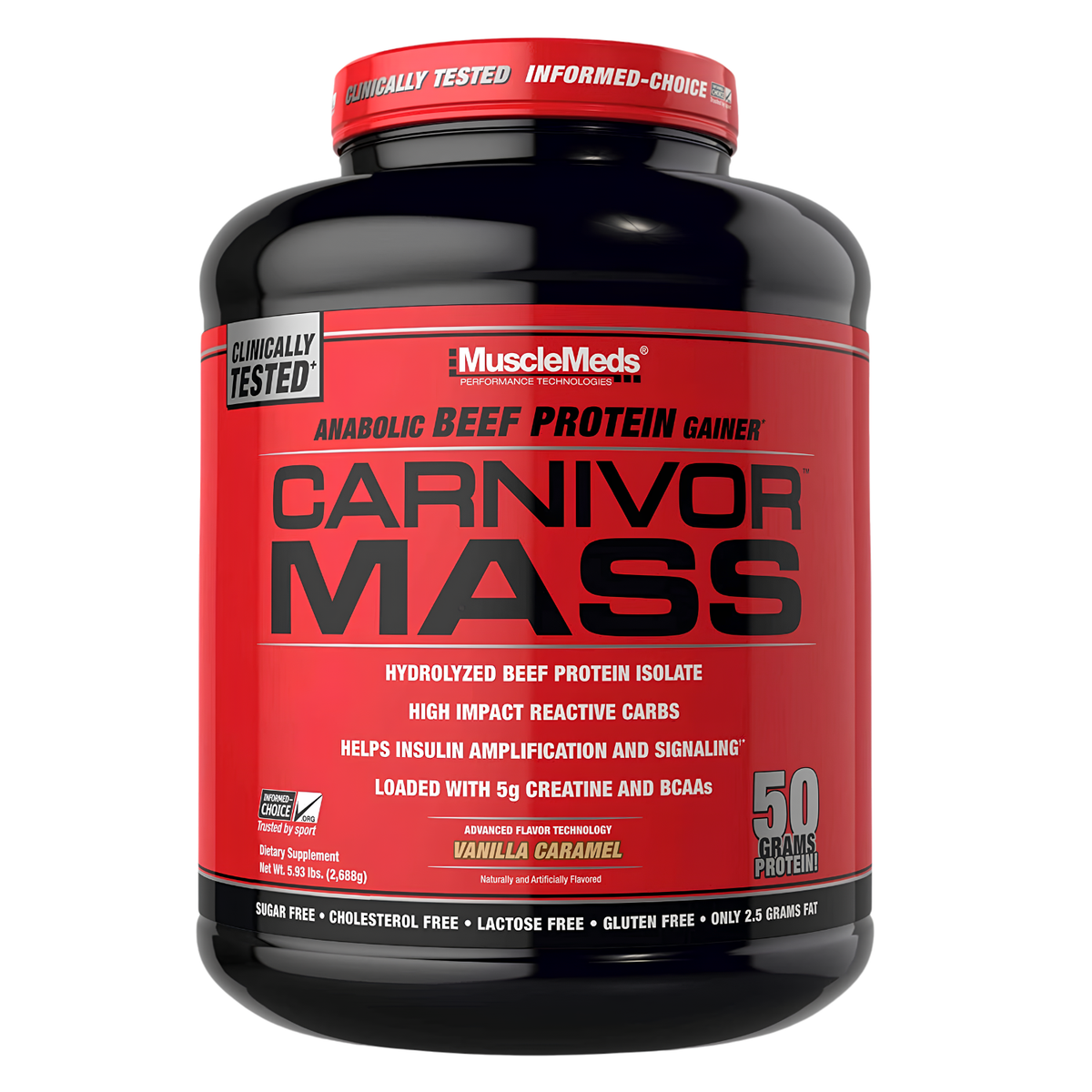 Musclemeds Carnivor Mass 5.8 lbs