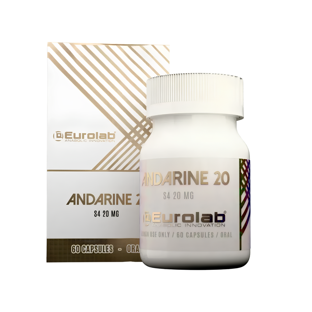 Eurolab Andarine 20 / Andarine S4 20mg / 60 Cápsulas / Oral