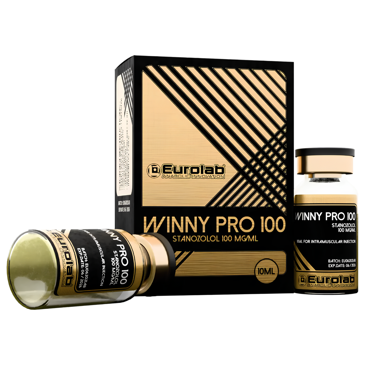 Eurolab Winny Pro-100  / Winstrol (Estanozolol) BASE ACEITE 100 mg/10 Ml / Vial