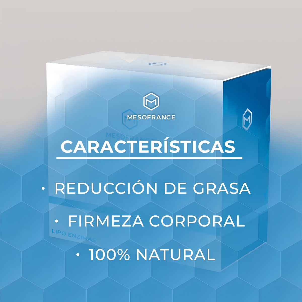MESOFRANCE / REAFIRMANTES / LIPO ENZIMAS / MESOTERAPIA