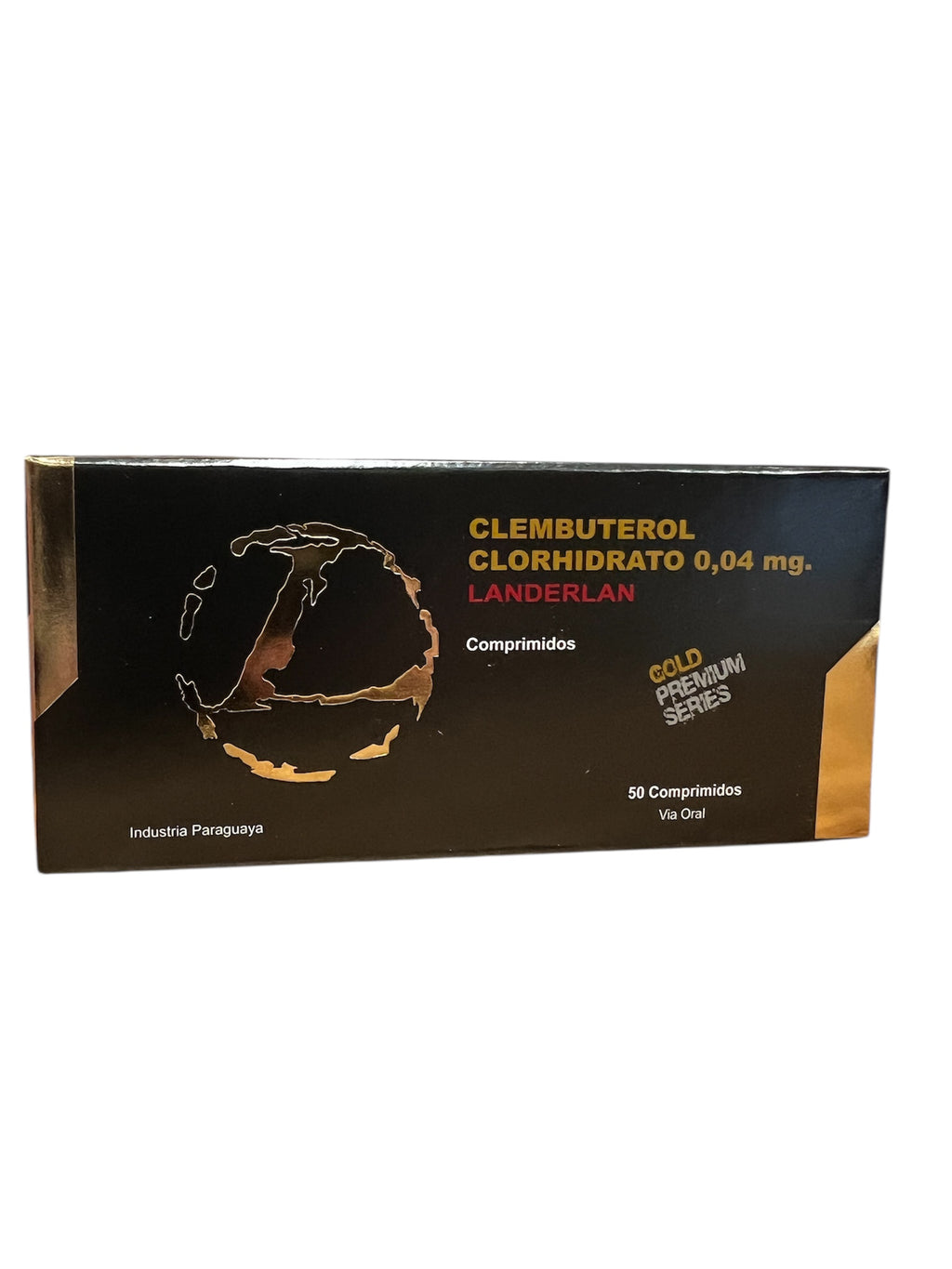 CLEMBUTEROL CLORHIDRATO / Clembuterol 40mcg 50 tabs / Landerlan