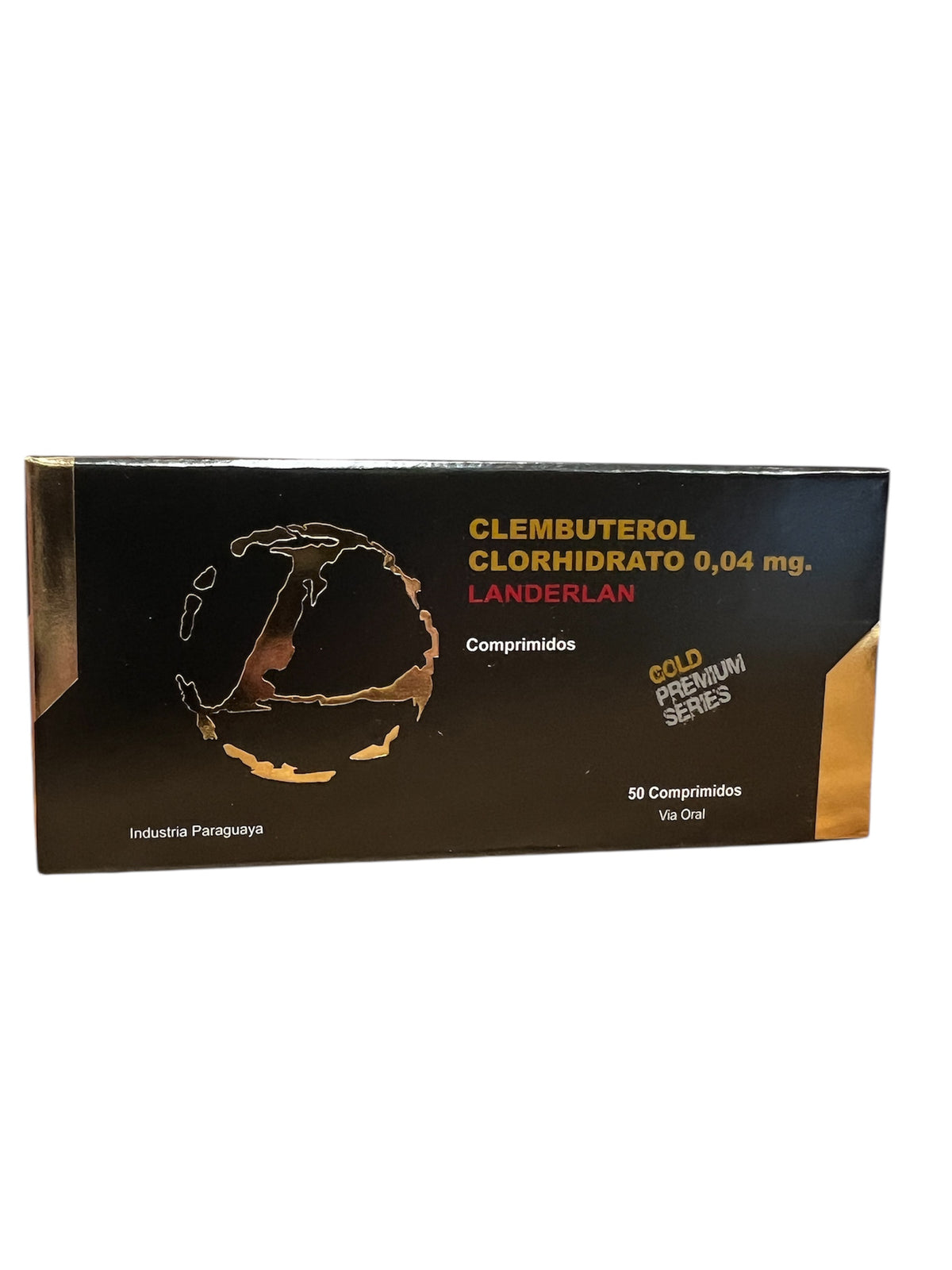 CLEMBUTEROL CLORHIDRATO / Clembuterol 40mcg 50 tabs / Landerlan