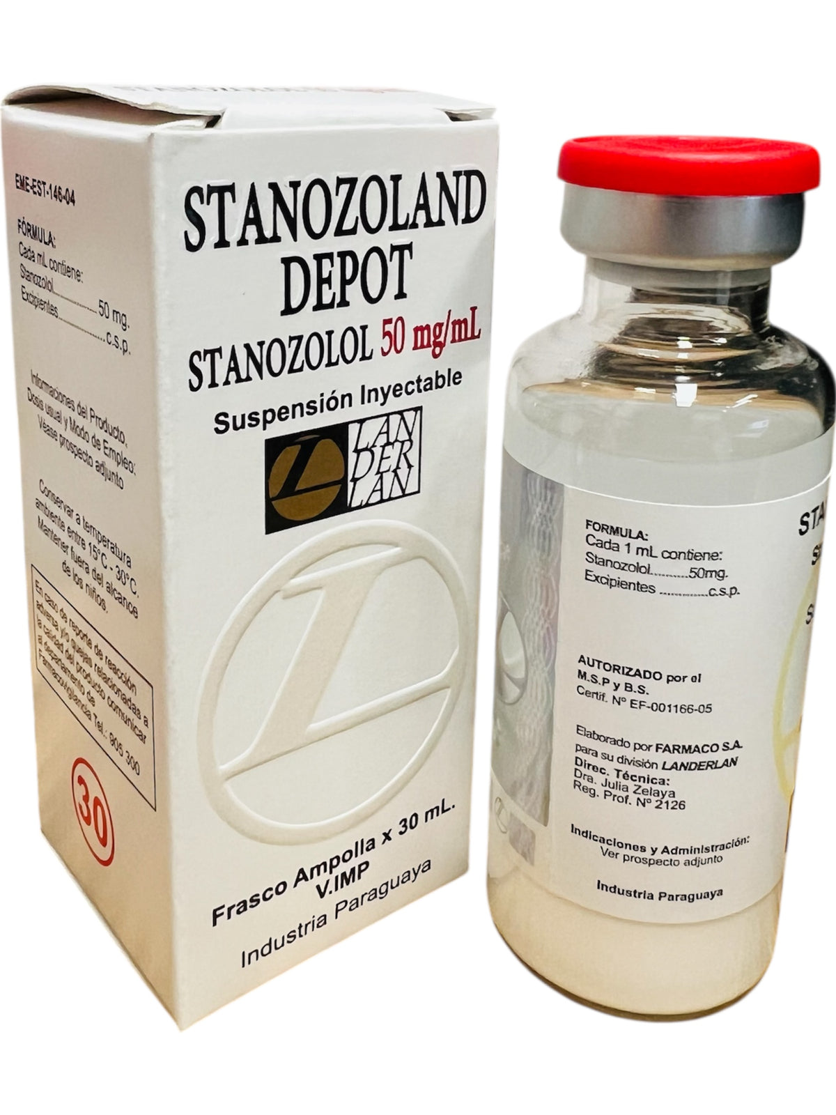 Landerlan Stanozoland Depot 50mg/30ml (Winstrol) Stanozolol