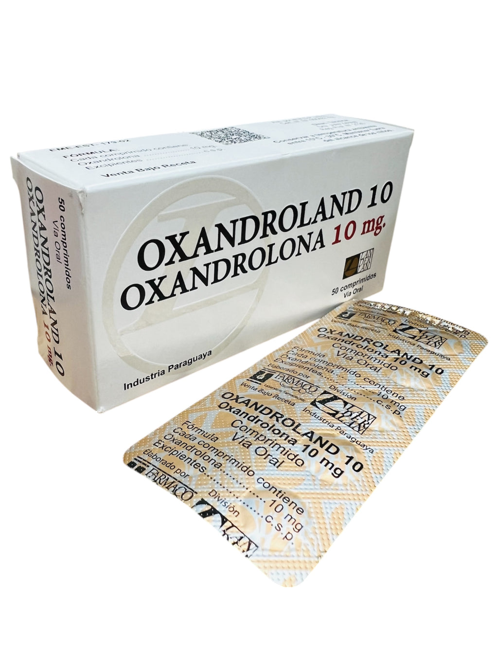 Landerlan Oxandroland 10mg 50 Comprimidos / Oxandrolona