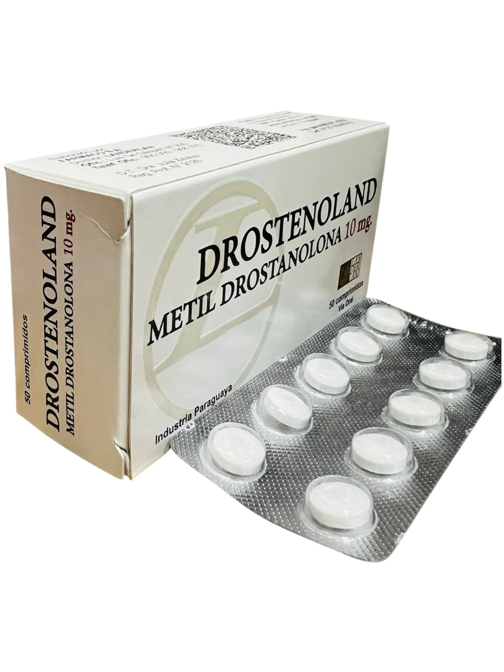 Landerlan Drostenoland Metil Drostanolona (Masteron) 10mg / 50 Comprimidos