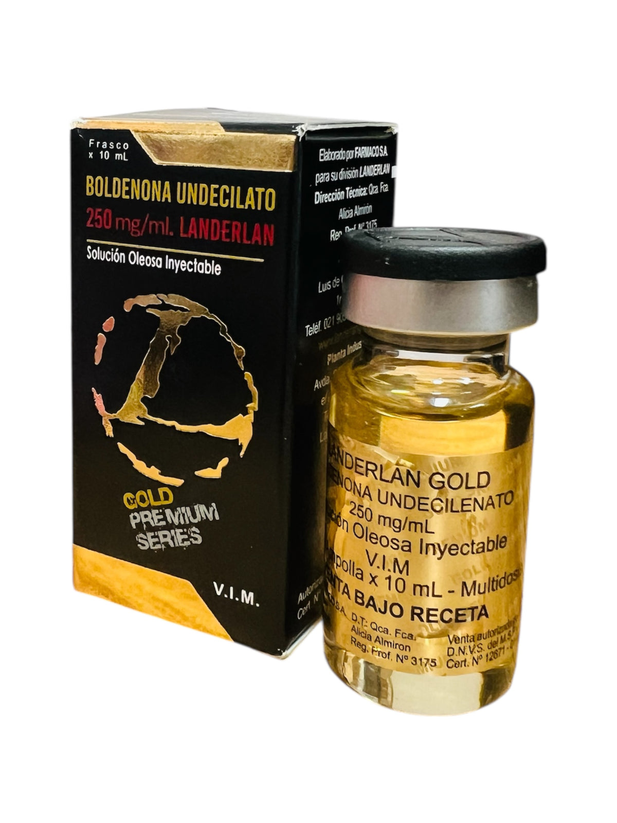 Landerland Boldenona Undecilato 10ml 250mg