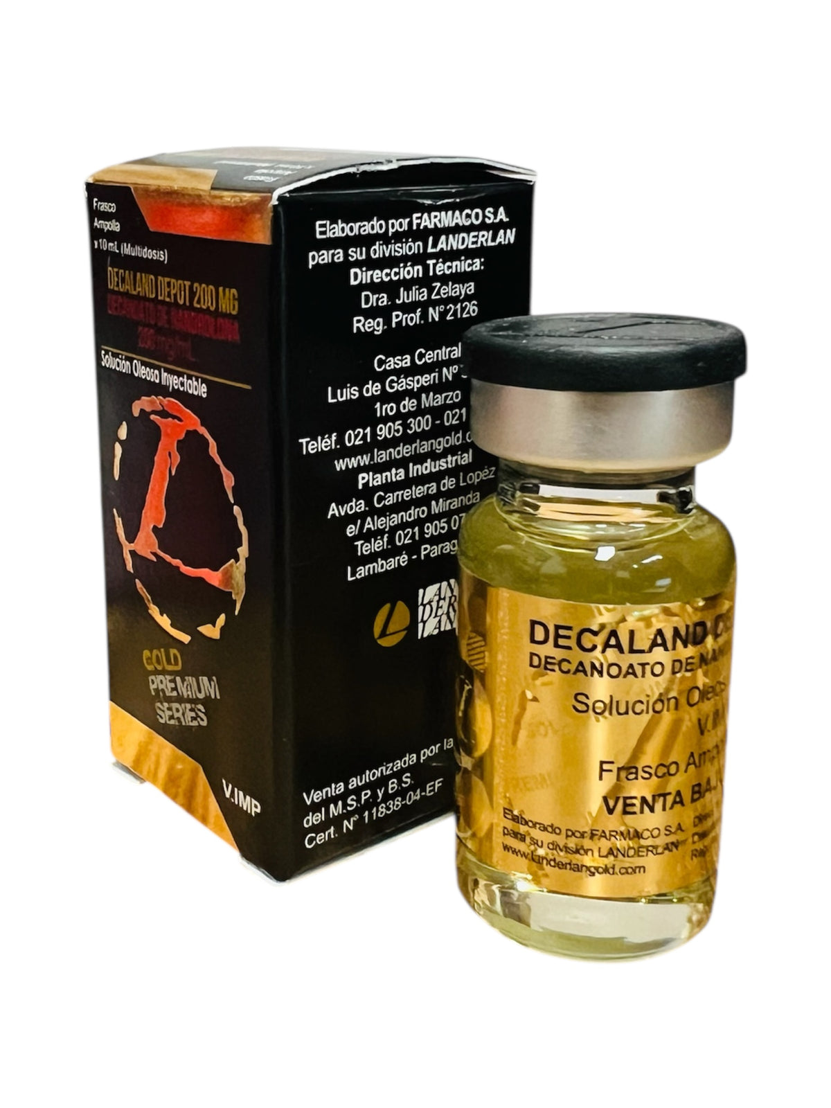 Landerlan Decaland Depot 200mg / 10ml Decanoato de Nandrolona