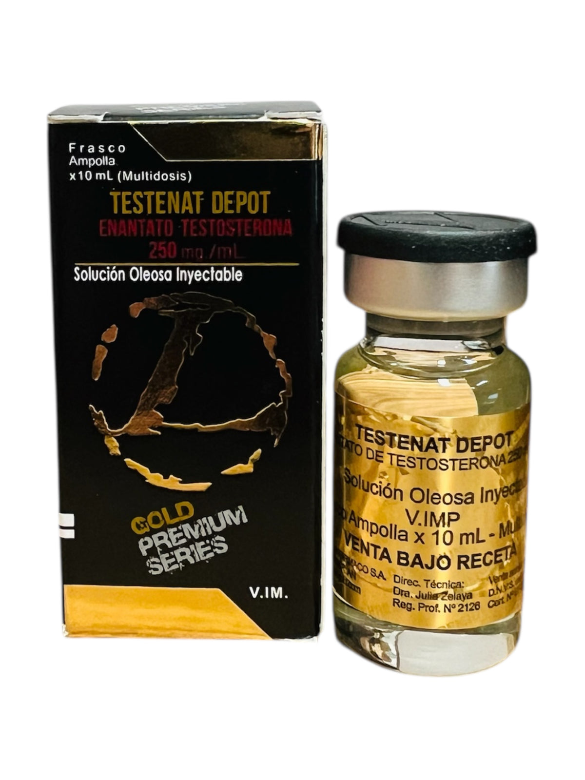 Landerlan Testenat Depot Testosterona Enantato 250mg / 10ml