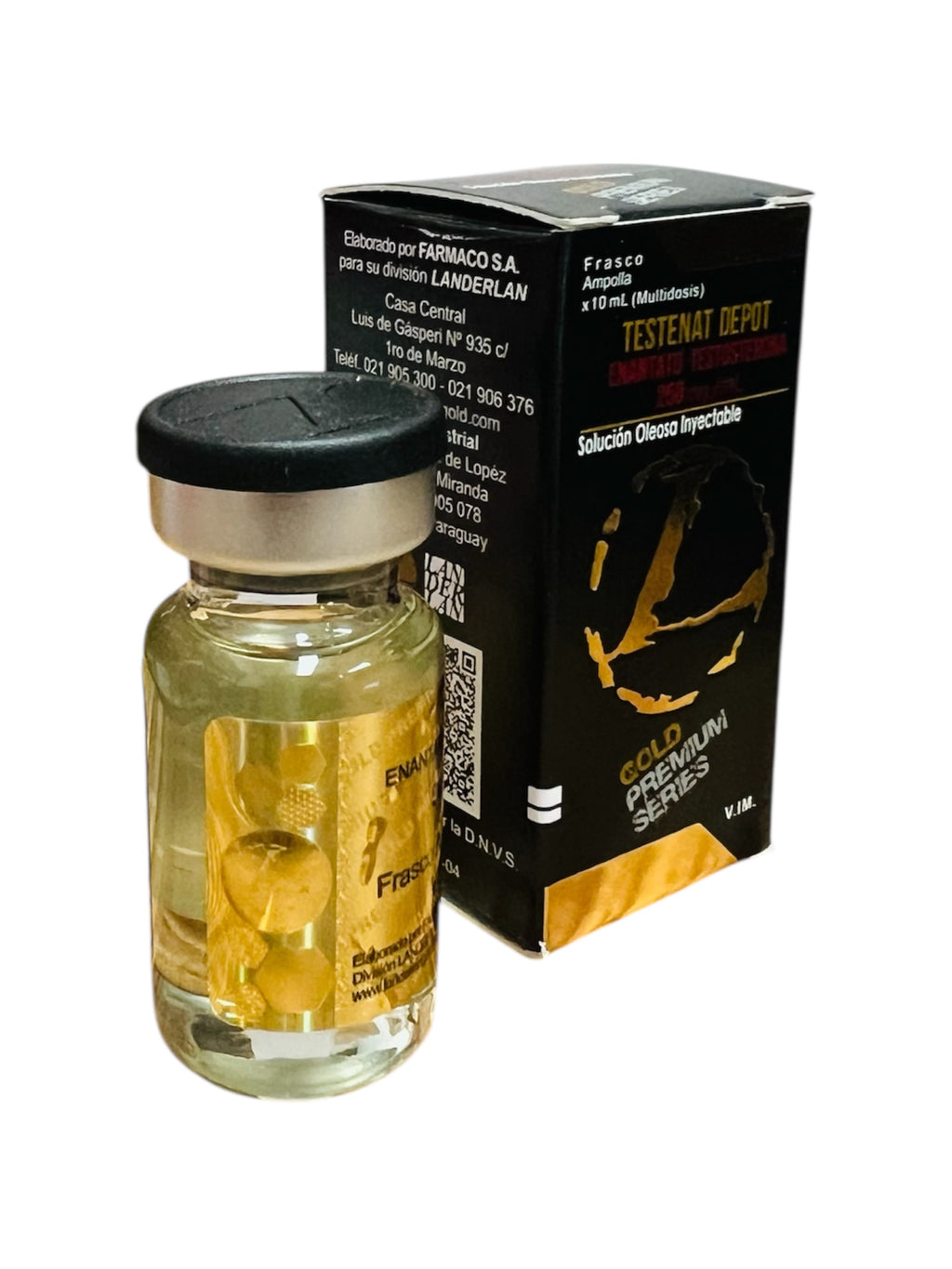 Landerlan Testenat Depot Testosterona Enantato 250mg / 10ml