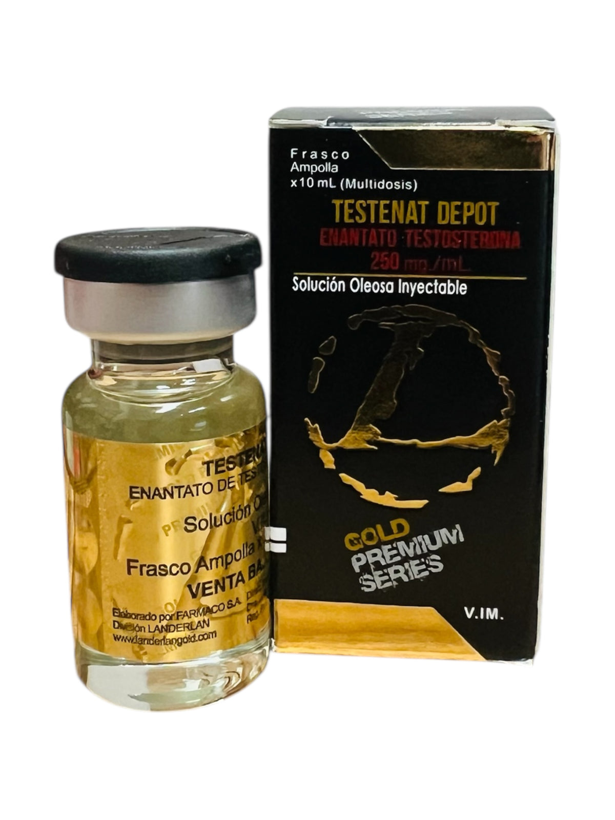 Landerlan Testenat Depot Testosterona Enantato 250mg / 10ml