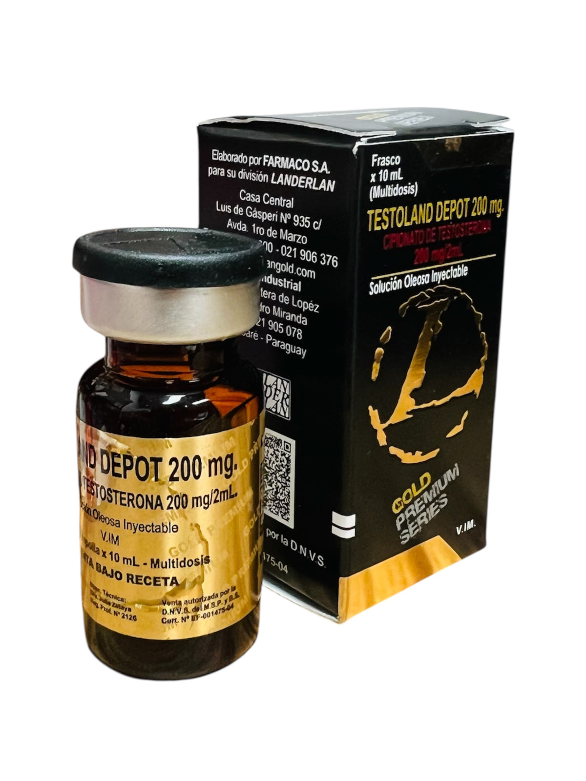 Landerlan Testoland Depot 200mg / 10ml ( Testosterona Cipionato )