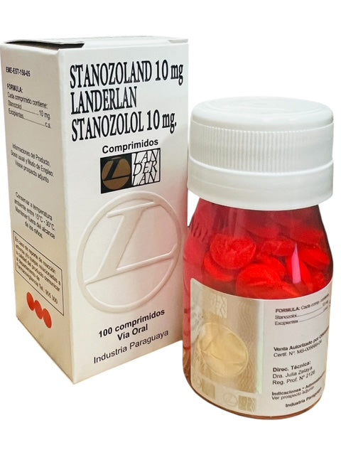 Landerlan Stanozoland (Winstrol Oral) 10mg 100 Comprimidos / Stanozolol