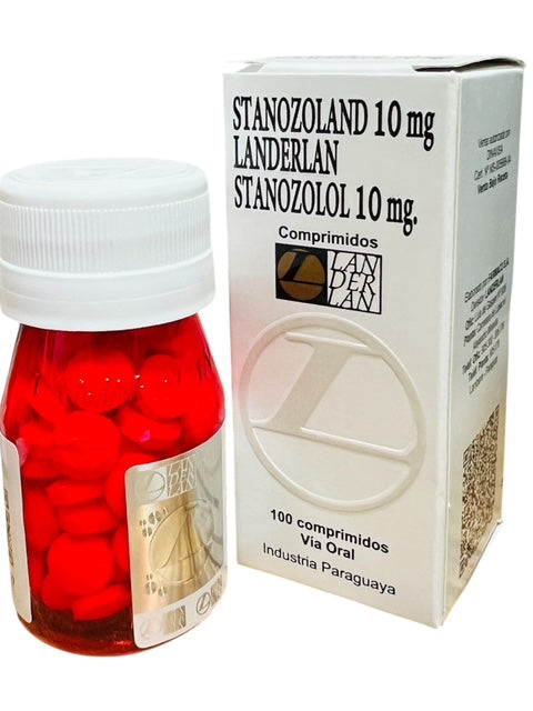 Landerlan Stanozoland (Winstrol Oral) 10mg 100 Comprimidos / Stanozolol
