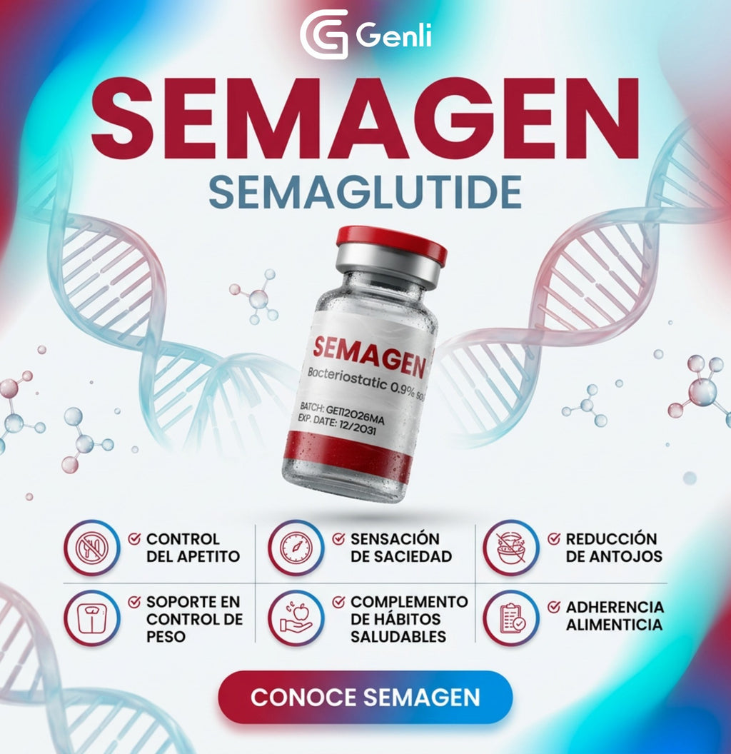PEPTIDO SEMAGEN SEMAGLUTIDE 5MG / ML GLP-1 GENLI PHARMA