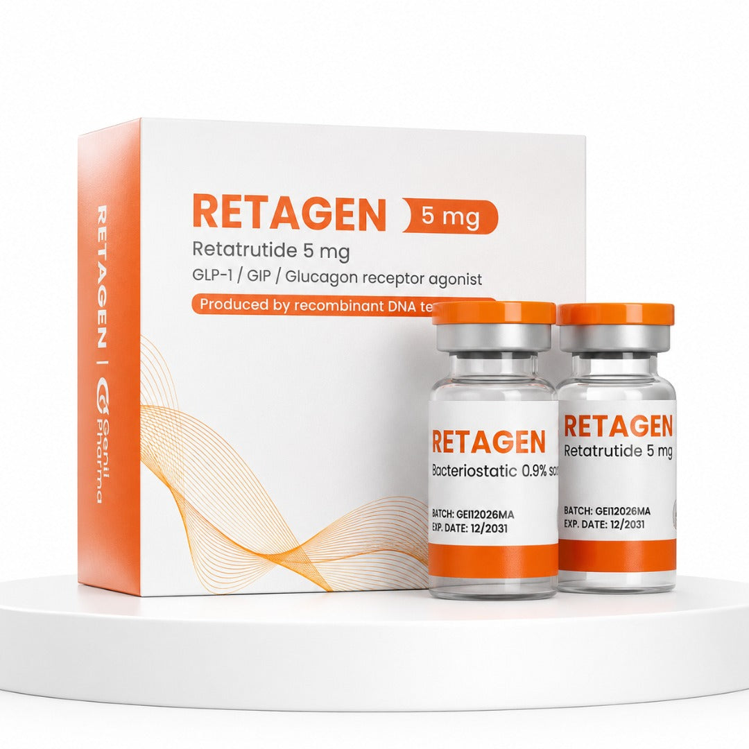 PEPTIDO RETAGEN RETATRUTIDE 5MG /ML GLP-1 GENLI PHARMA