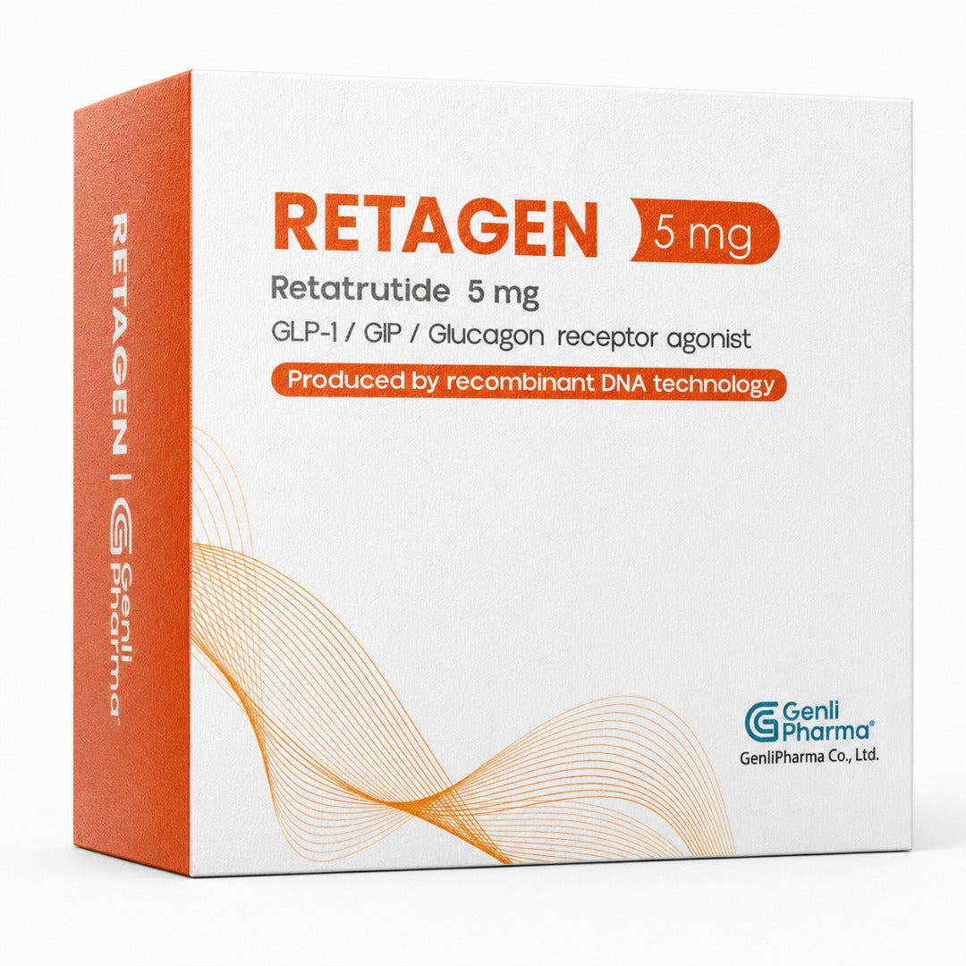 PEPTIDO RETAGEN RETATRUTIDE 5MG /ML GLP-1 GENLI PHARMA