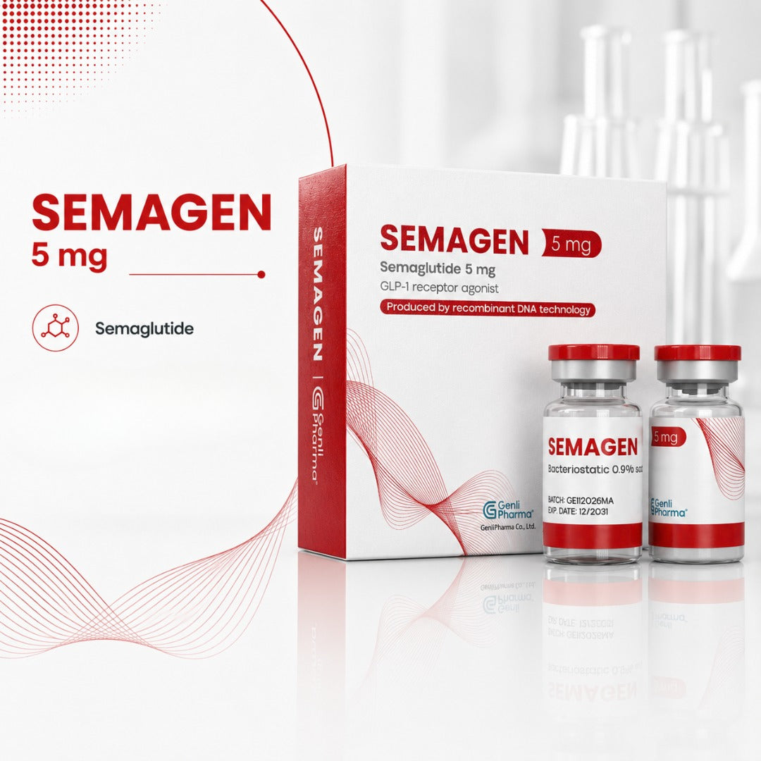 PEPTIDO SEMAGEN SEMAGLUTIDE 5MG / ML GLP-1 GENLI PHARMA